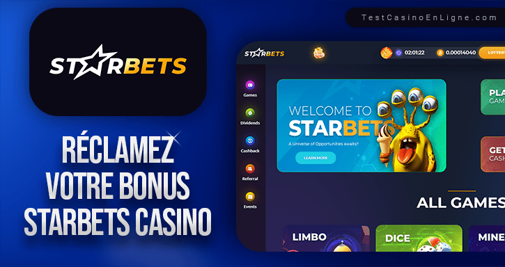 bonus de starbets casino