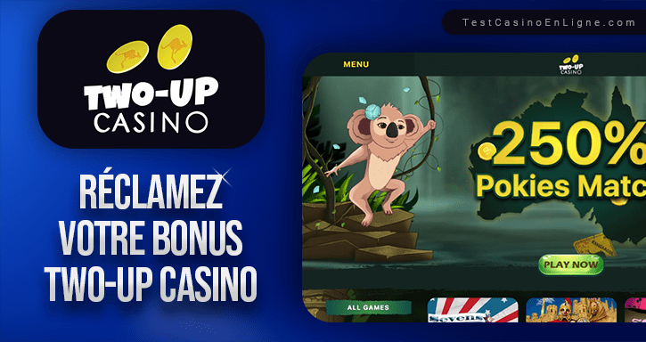 bonus de two up casino