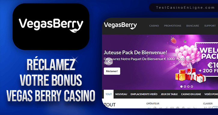 bonus de casino vegasberry
