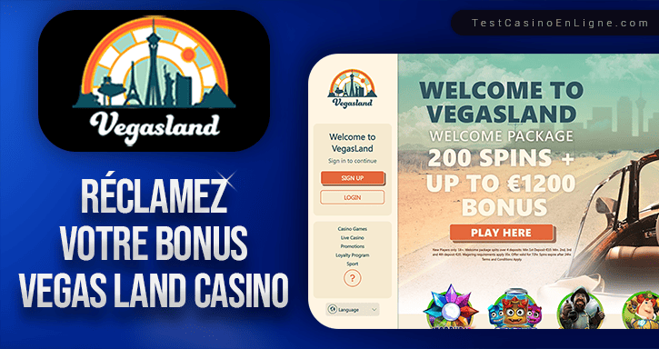 bonus de casino vegas land