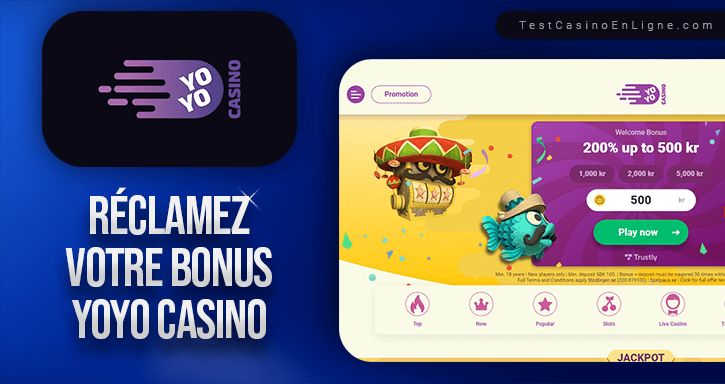 bonus du casino yoyo