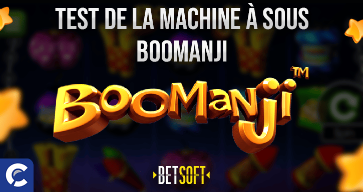 test  de la machines a sous boomanji