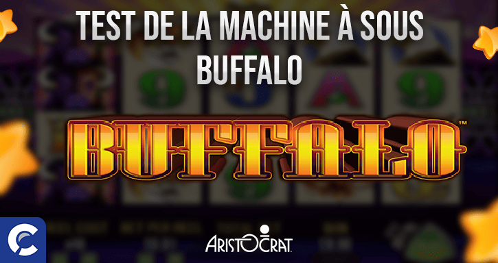 test  de la machines a sous buffalo