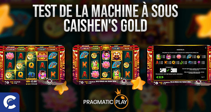 test du jeu caishens gold