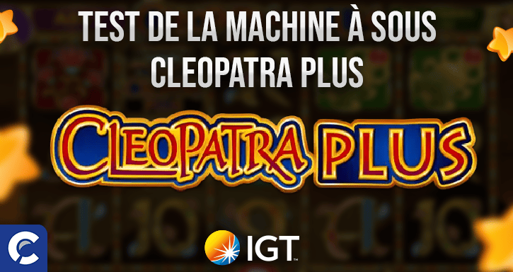 test de la machines a sous cleopatra plus