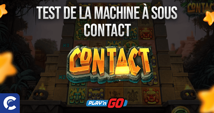 test de la machines à sous contact