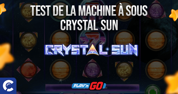 test de la machines à sous crystal sun