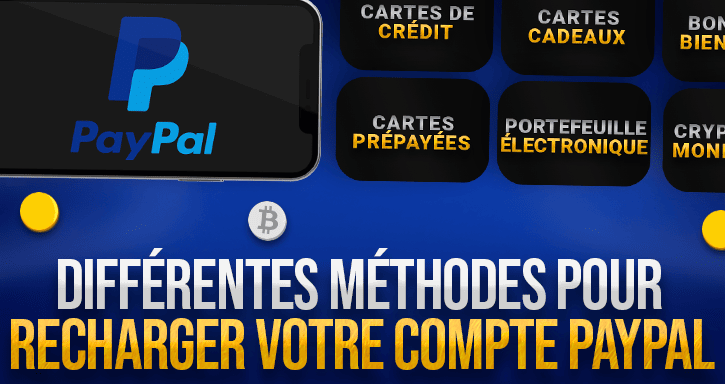 comment recharger votre compte paypal