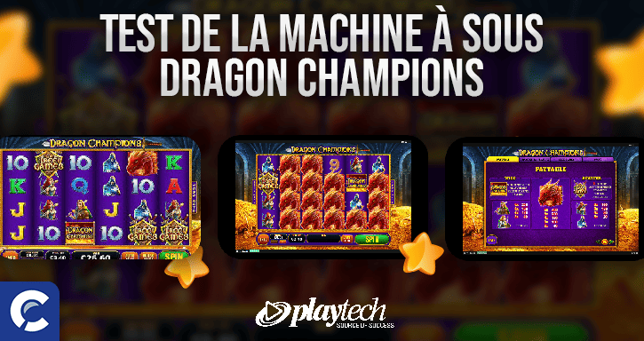 test du jeu dragon champions