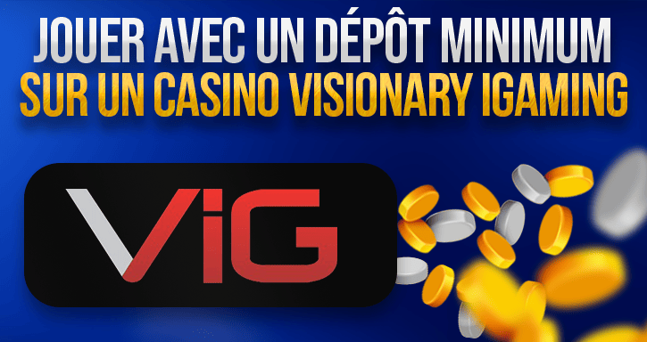 bonus sur les jeux de visionary igaming