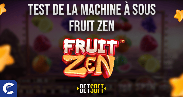 machines à sous fruit zen