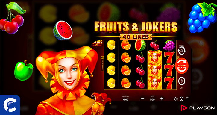 fruits jokers 40 lines