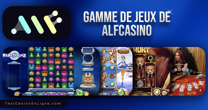 jeux d'Alfcasino