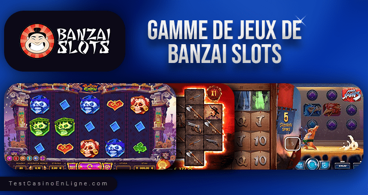 jeux de Banzai Slots