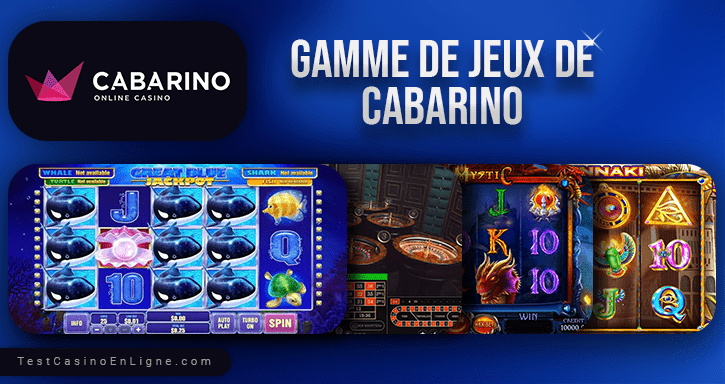 jeux de cabarino casino