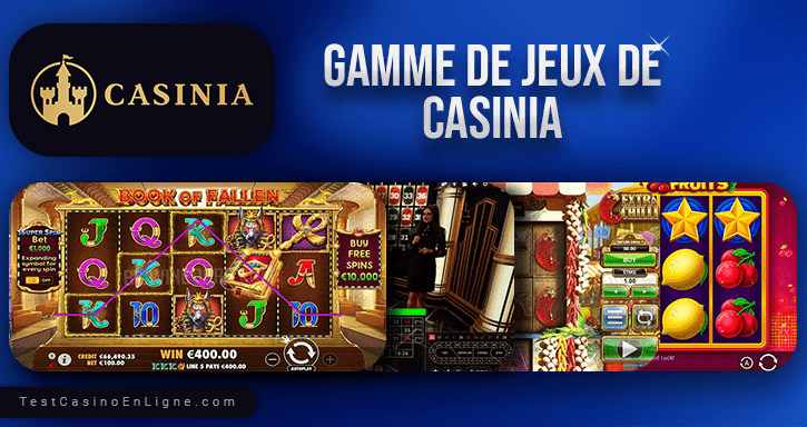 jeux de casinia