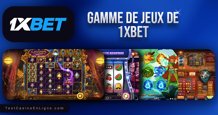 jeux de 1xbet casino