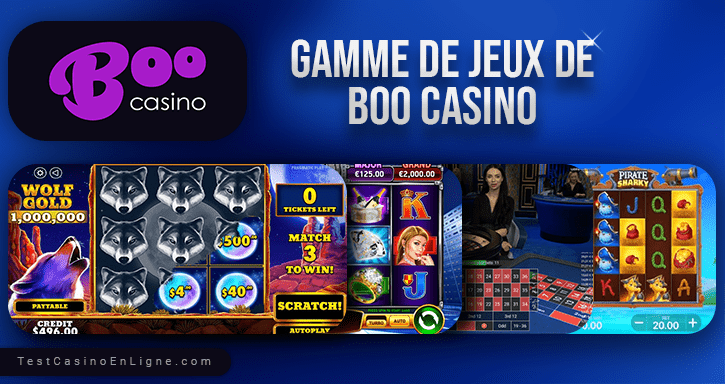jeux de boo Casino