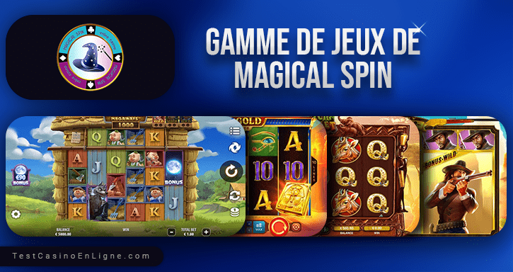 jeux de Magical Spin casino