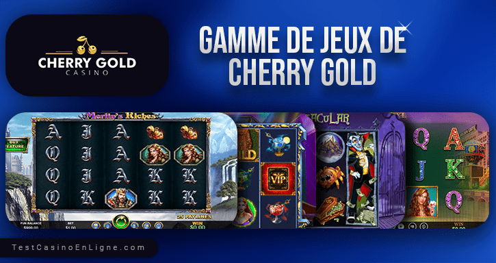 jeux de Cherry Gold casino