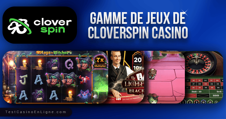 jeux de Cloverspin Casino