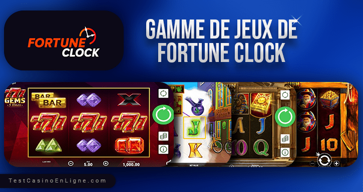 jeux de fortune clock casino