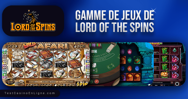 jeux de Lord of the Spins