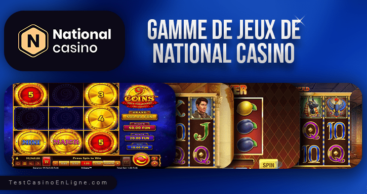jeux de National casino