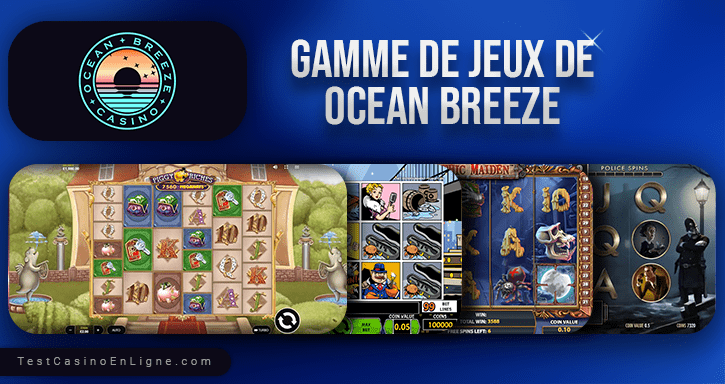 jeux d'Ocean Breeze casino