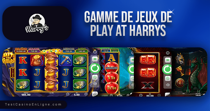 jeux de Play at harrys Casino