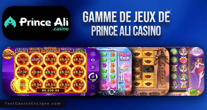 jeux de Prince Ali casino