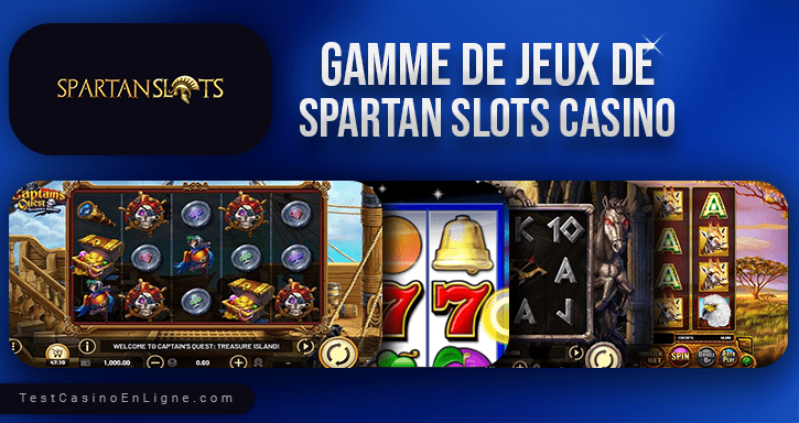 jeux de Spartan Slots casino