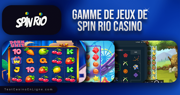 jeux de spin rio casino