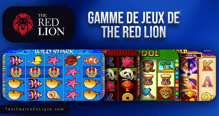 jeux de the red lion casino
