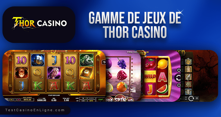 jeux de thor casino