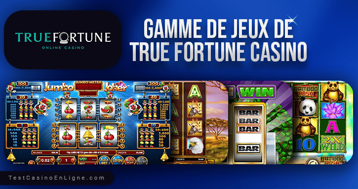 jeux de True Fortune Casino