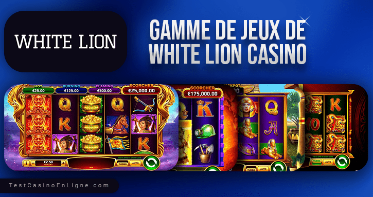 jeux de White Lion Casino