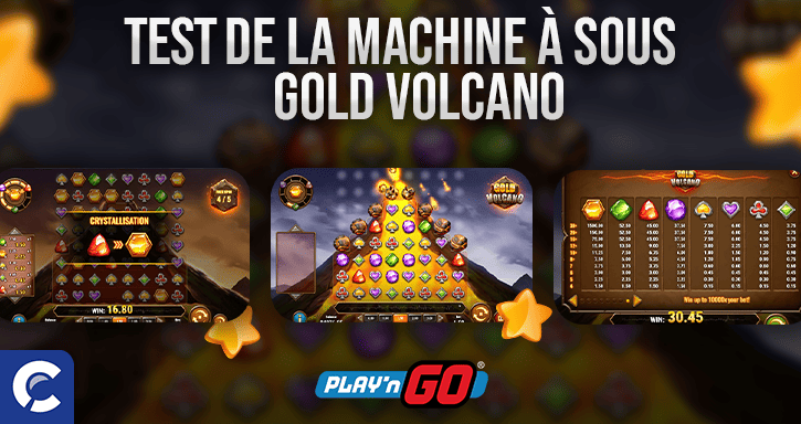 test du jeu gold volcano