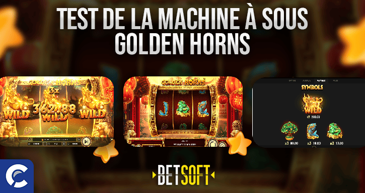 test du jeu golden horns