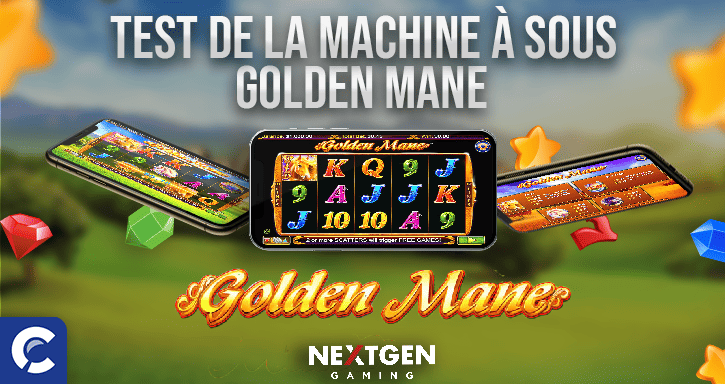 test du jeu golden mane