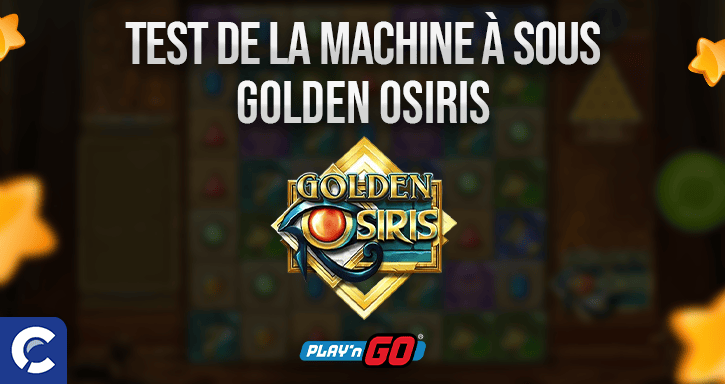 test du jeu golden osiris