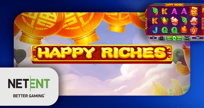 appy Riches : Nouvelle machine à sous à venir de NetEnt