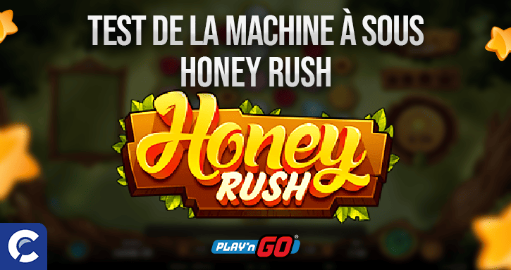 test du jeu honey rush