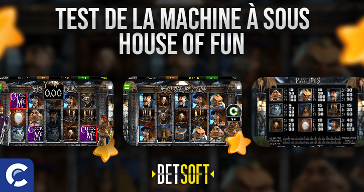 test du jeu house of fun