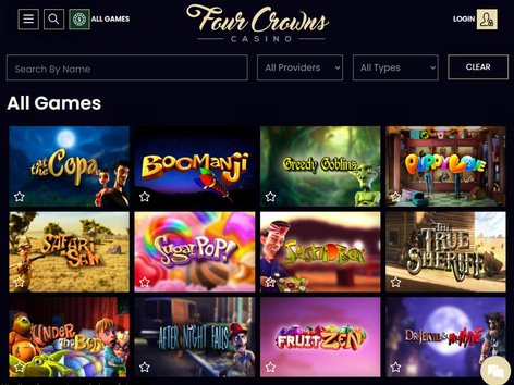 4Crowns Casino Software Screenshot