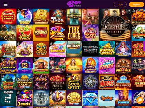 Boo Casino Software Screenshot
