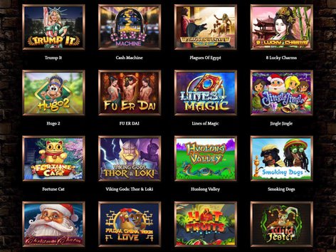Bronze Casino Software Screenshot