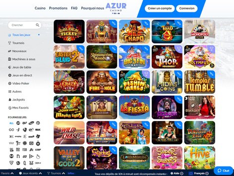 Casino Azur Software Screenshot