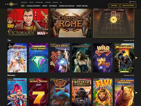 Casinoly Casino Software Screenshot