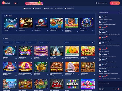 Celsius Casino Software Screenshot